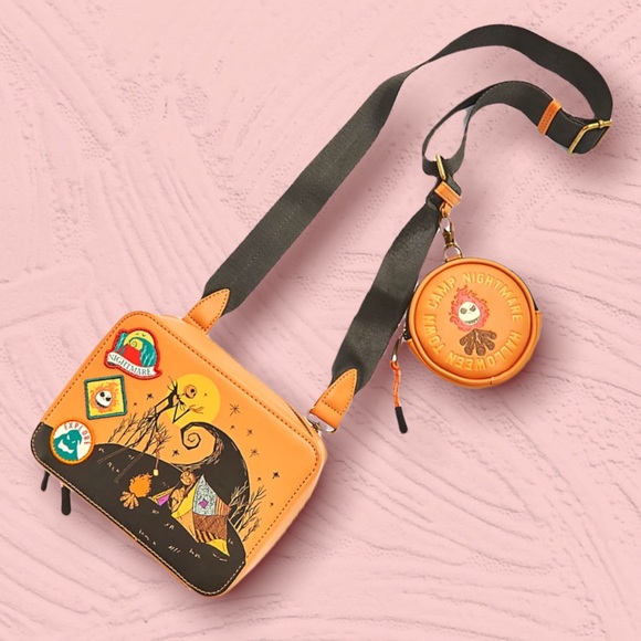 Her Universe Handbags - Her Universe Disney The Nightmare Before Christmas Camp Nightmare Crossbody